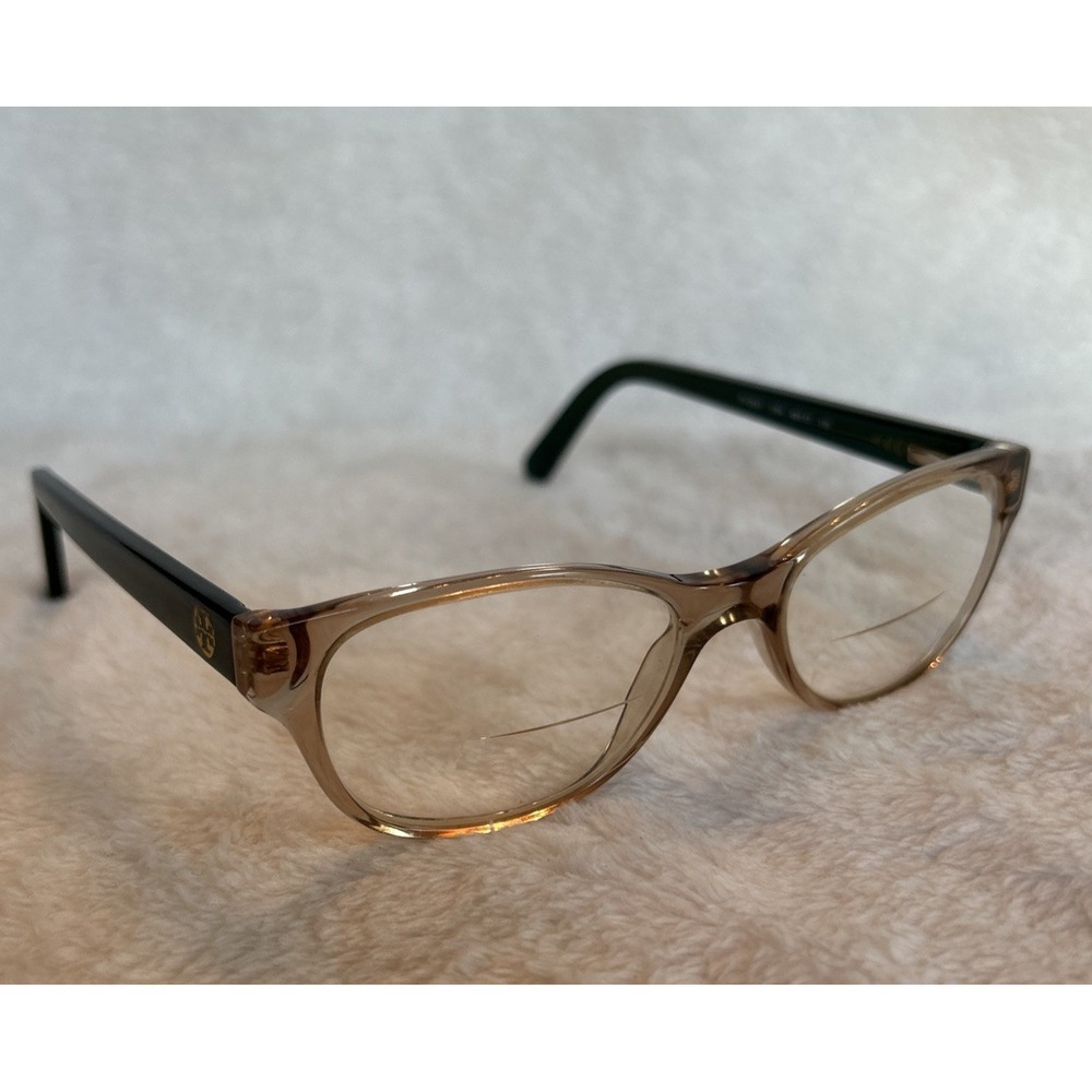 TORY BURCH FRAMES ONLY EYEGLASSES TY2031 1164 Lite Brown GREEN 49-17-135